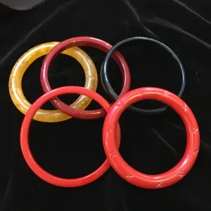 Vintage Bakelite Bracelets